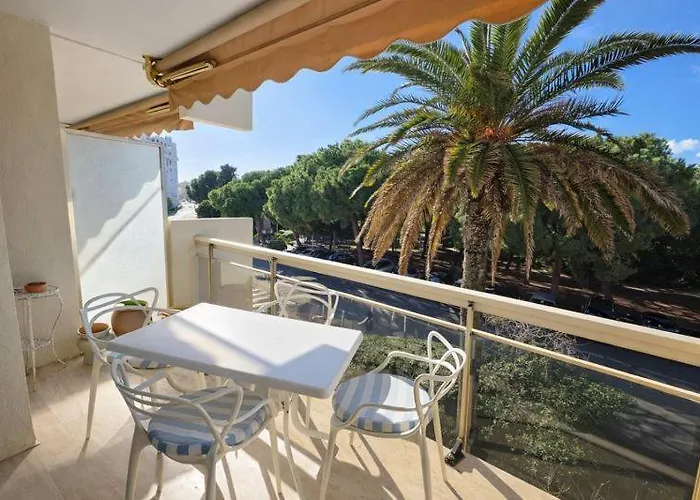 Les Terrasses De La Pinede, T3, 4p, & Pinede Lägenhet Antibes